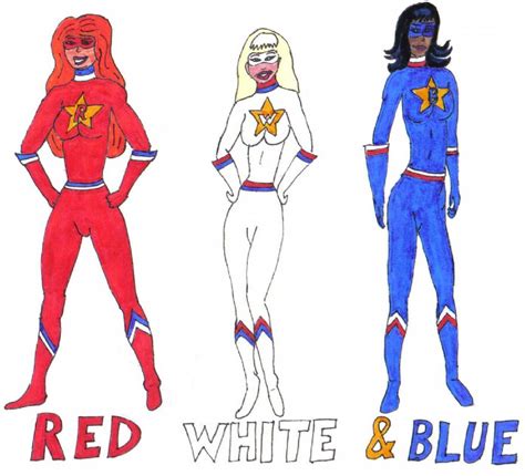 ms americana comics|Ms. Americana, in Chris Vickers's Red, White and Blue .